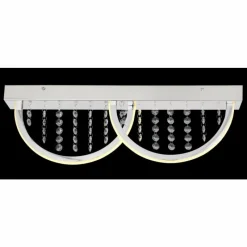 Luminaires Globo Lighting Plafonnier Globo GERT LED Blanc, 1 lumière, Changeur de couleurs