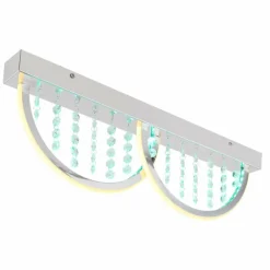 Luminaires Globo Lighting Plafonnier Globo GERT LED Blanc, 1 lumière, Changeur de couleurs