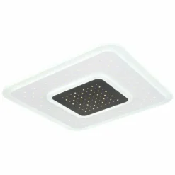 Luminaires Globo Lighting Plafonnier Globo GISELL LED Blanc, 1 lumière, Télécommandes* Éclairage Led