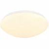 Luminaires Globo Lighting Plafonnier Globo GWENDOLIN LED Blanc, 1 lumière* Éclairage Led
