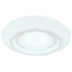 Luminaires Globo Lighting Plafonnier Globo HOKKI LED Blanc, 1 lumière, Télécommandes* Éclairage Led