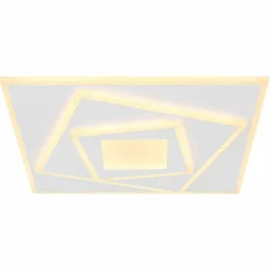 Luminaires Globo Lighting Plafonnier Globo HORNI LED Blanc, 1 lumière* Éclairage Led