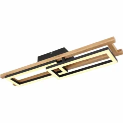 Luminaires Globo Lighting Plafonnier Globo ILLA LED Noir, 1 lumière* Éclairage Led