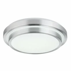 Luminaires Globo Lighting Plafonnier Globo INA Blanc, 2 lumières, Télécommandes, Changeur de couleurs