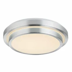 Luminaires Globo Lighting Plafonnier Globo INA Blanc, 2 lumières, Télécommandes, Changeur de couleurs