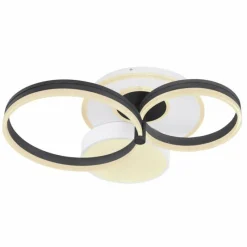 Luminaires Globo Lighting Plafonnier Globo JACK LED Blanc, 1 lumière, Télécommandes