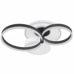 Luminaires Globo Lighting Plafonnier Globo JACK LED Blanc, 1 lumière, Télécommandes