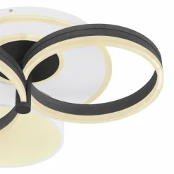 Luminaires Globo Lighting Plafonnier Globo JACK LED Blanc, 1 lumière, Télécommandes