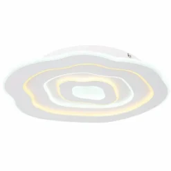 Luminaires Globo Lighting Plafonnier Globo JACKS LED Blanc, 1 lumière* Éclairage Led