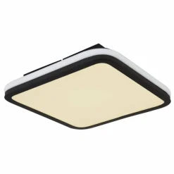 Luminaires Globo Lighting Plafonnier Globo JAXXI LED Noir, 2 lumières, Télécommandes, Changeur de couleurs