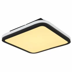 Luminaires Globo Lighting Plafonnier Globo JAXXI LED Noir, 2 lumières, Télécommandes, Changeur de couleurs