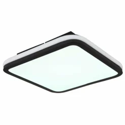 Luminaires Globo Lighting Plafonnier Globo JAXXI LED Noir, 2 lumières, Télécommandes, Changeur de couleurs