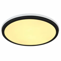 Luminaires Globo Lighting Plafonnier Globo JAXXI LED Noir, 2 lumières, Télécommandes, Changeur de couleurs