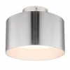Luminaires Globo Lighting Plafonnier Globo JENNY LED Nickel mat, 1 lumière* Éclairage Led