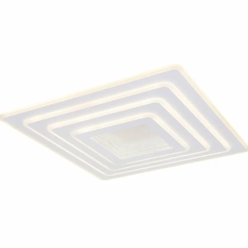 Luminaires Globo Lighting Plafonnier Globo JOCELYN LED Blanc, 1 lumière, Télécommandes