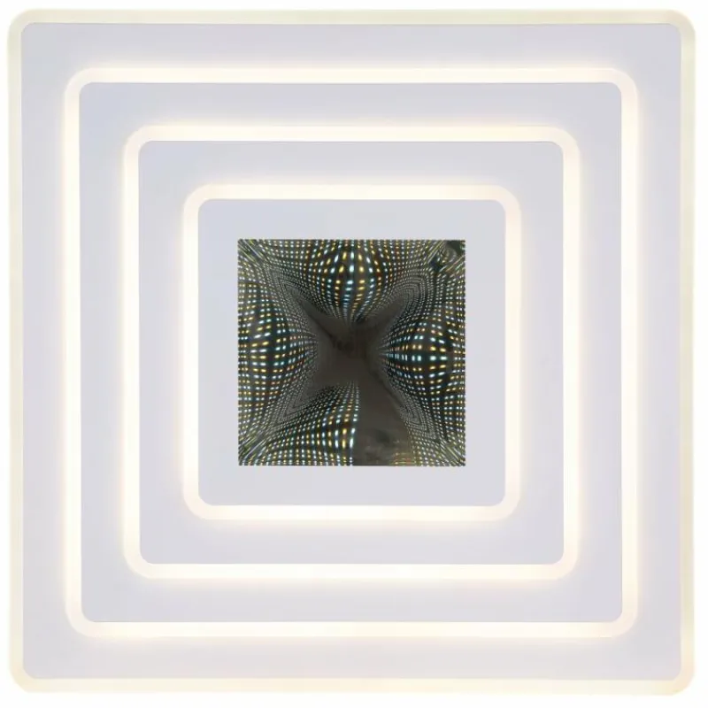 Luminaires Globo Lighting Plafonnier Globo JOCELYN LED Blanc, 1 lumière, Télécommandes