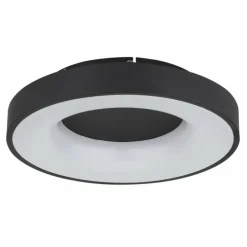 Luminaires Globo Lighting Plafonnier Globo JOLLI LED Noir, 1 lumière, Télécommandes* Éclairage Led