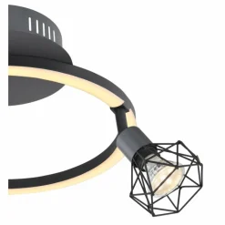 Luminaires Globo Lighting Plafonnier Globo JUTTA LED Noir, 1 lumière* Éclairage Led