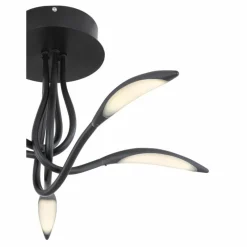 Luminaires Globo Lighting Plafonnier Globo KAELA LED Noir, 1 lumière
