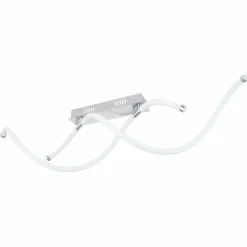 Luminaires Globo Lighting Plafonnier Globo KAIA LED Chrome, 1 lumière* Éclairage Led