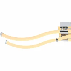 Luminaires Globo Lighting Plafonnier Globo KAIA LED Chrome, 1 lumière* Éclairage Led