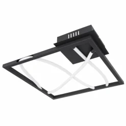 Luminaires Globo Lighting Plafonnier Globo KAIA LED Noir, 1 lumière* Éclairage Led