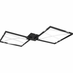 Luminaires Globo Lighting Plafonnier Globo KAIA LED Noir, 1 lumière* Éclairage Led