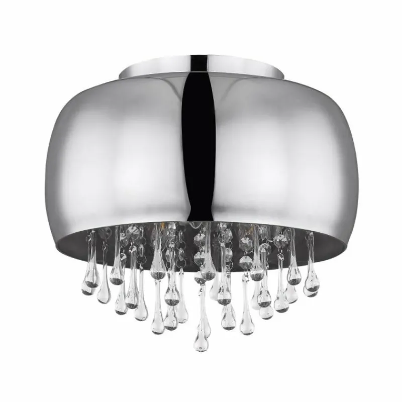 Lampe Turque-Luminaires Globo Lighting Plafonnier Globo KALLA Chrome, 5 lumières