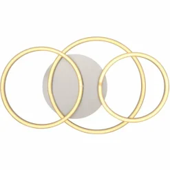 Luminaires Globo Lighting Plafonnier Globo KENDY LED Nickel mat, 1 lumière* Éclairage Led