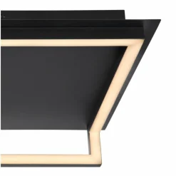 Luminaires Globo Lighting Plafonnier Globo KERASIA LED Noir, 1 lumière