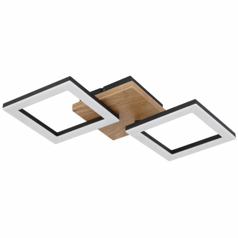 Luminaires Globo Lighting Plafonnier Globo KERRY LED Noir, 1 lumière* Éclairage Led