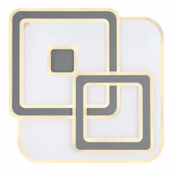 Luminaires Globo Lighting Plafonnier Globo KIQUE LED Blanc, 1 lumière