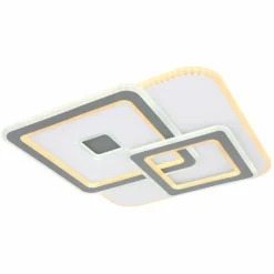 Luminaires Globo Lighting Plafonnier Globo KIQUE LED Blanc, 1 lumière