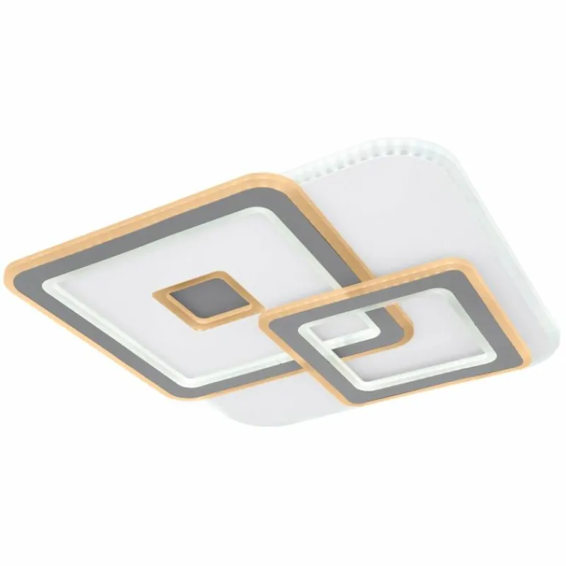 Luminaires Globo Lighting Plafonnier Globo KIQUE LED Blanc, 1 lumière