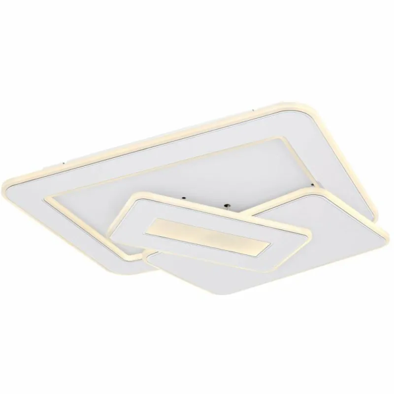 Luminaires Globo Lighting Plafonnier Globo KIQUE LED Blanc, 1 lumière