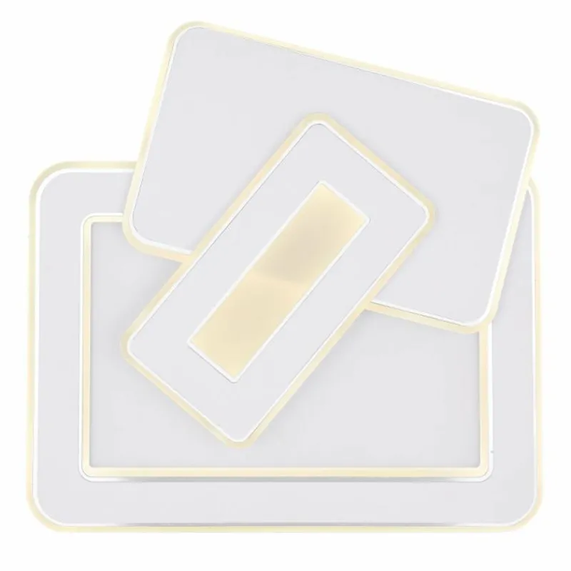 Luminaires Globo Lighting Plafonnier Globo KIQUE LED Blanc, 1 lumière