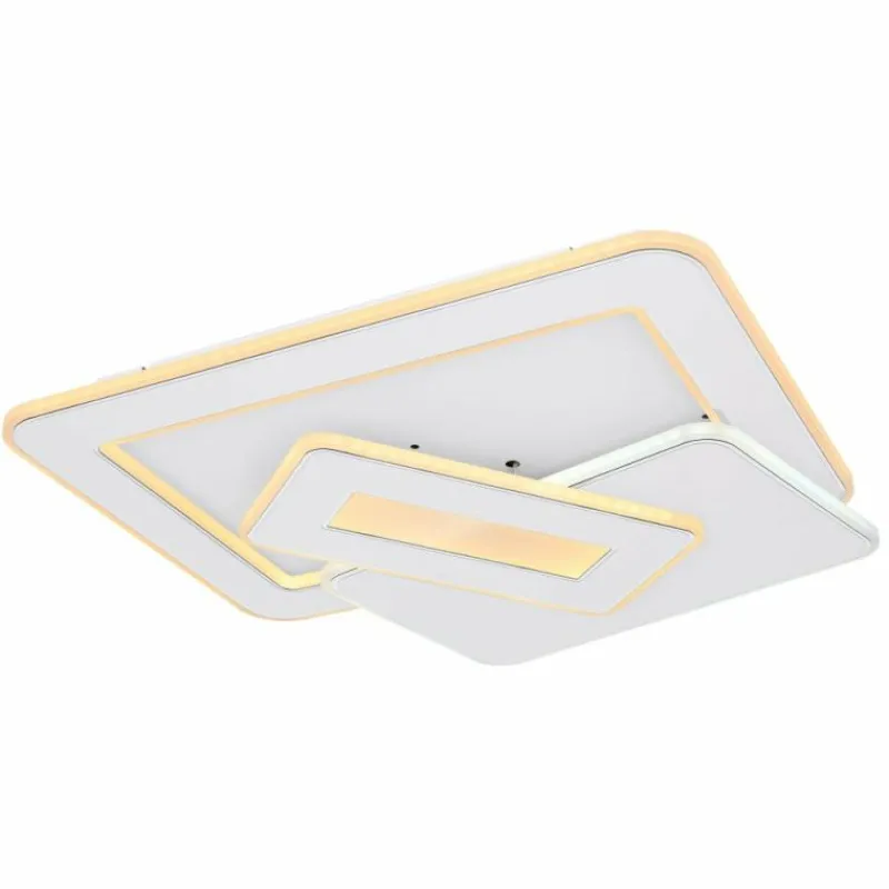 Luminaires Globo Lighting Plafonnier Globo KIQUE LED Blanc, 1 lumière