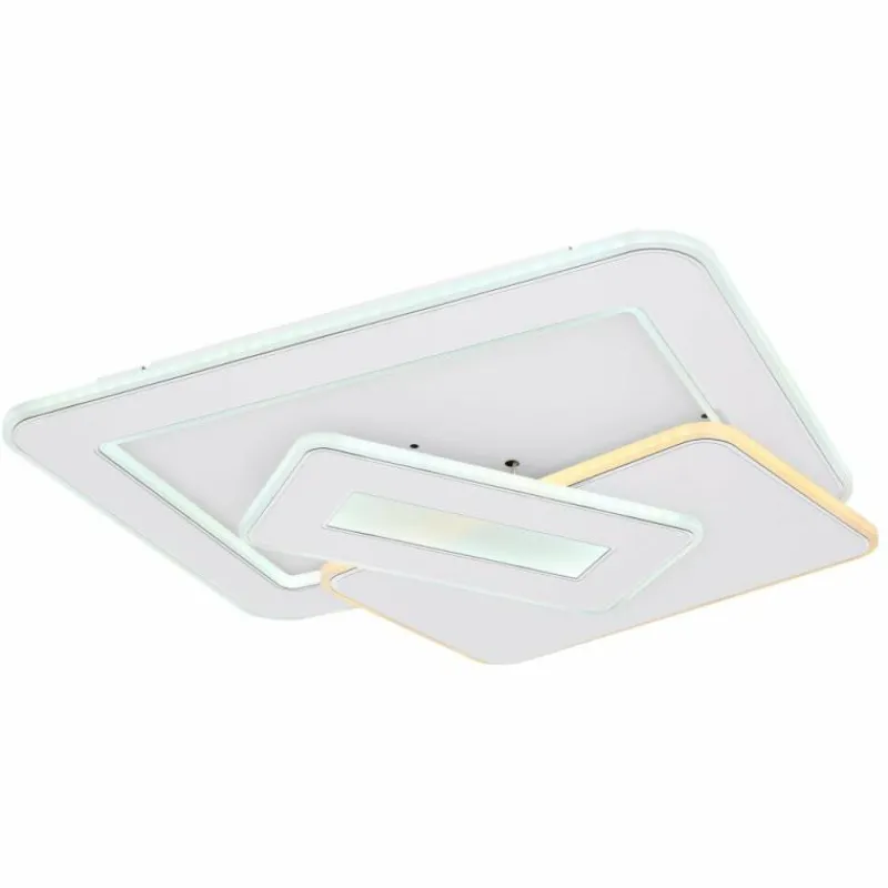 Luminaires Globo Lighting Plafonnier Globo KIQUE LED Blanc, 1 lumière