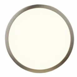 Luminaires Globo Lighting Plafonnier Globo KRULL LED Nickel mat, 1 lumière