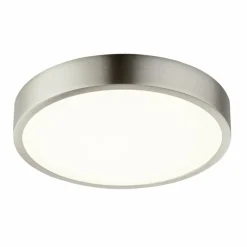 Luminaires Globo Lighting Plafonnier Globo KRULL LED Nickel mat, 1 lumière