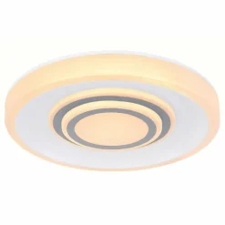 Luminaires Globo Lighting Plafonnier Globo LAMBRUS LED Blanc, 1 lumière