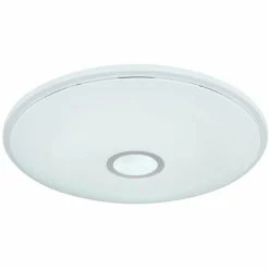 Luminaires Globo Lighting Plafonnier Globo LAMON Blanc, 1 lumière, Changeur de couleurs