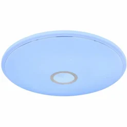 Luminaires Globo Lighting Plafonnier Globo LAMON Blanc, 1 lumière, Changeur de couleurs