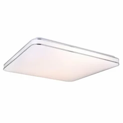 Luminaires Globo Lighting Plafonnier Globo LASSY LED Blanc, 1 lumière, Télécommandes