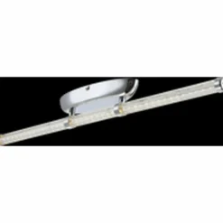 Luminaires Globo Lighting Plafonnier Globo LED Chrome, 1 lumière