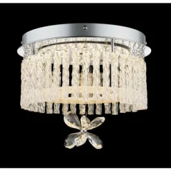 Luminaires Antiques-Luminaires Globo Lighting Plafonnier Globo LED Chrome, 1 lumière