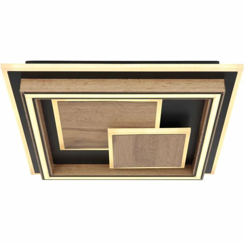 Luminaires Globo Lighting Plafonnier Globo LED Noir, 1 lumière* Éclairage Led