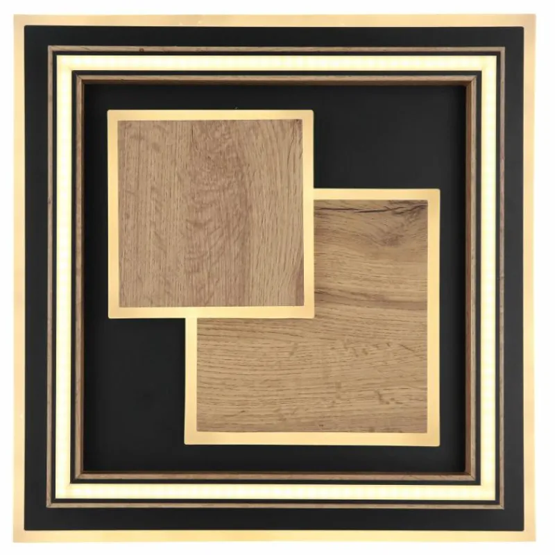 Luminaires Globo Lighting Plafonnier Globo LED Noir, 1 lumière* Éclairage Led