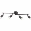 Luminaires Globo Lighting Plafonnier Globo LED Rouille, 4 lumières* Éclairage Led