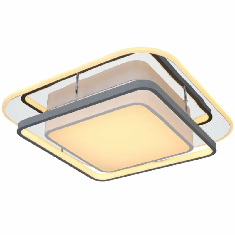 Luminaires Globo Lighting Plafonnier Globo LEOLA LED Blanc, 1 lumière